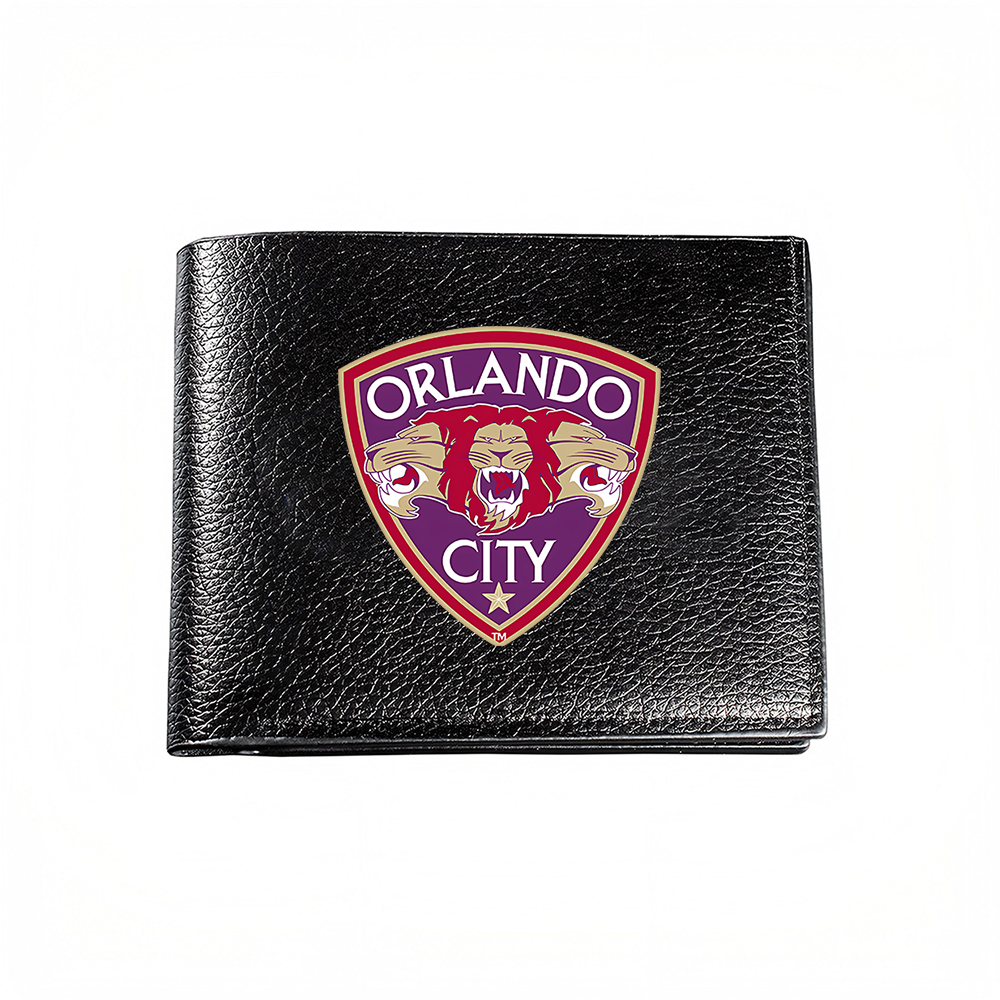 Men Accessories Photos - Orlando City Shield Design Men's Wallet