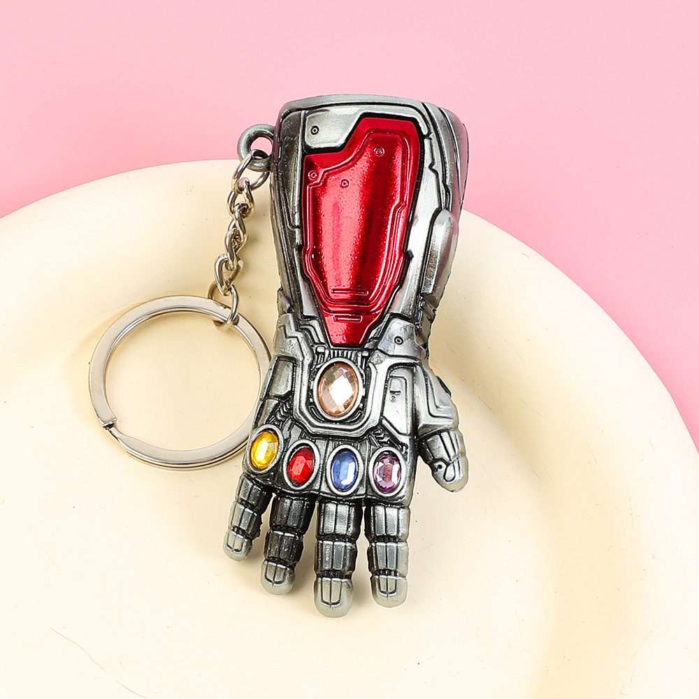 Men Accessories Pendant - Iron Man Infinity Glove Keychain -