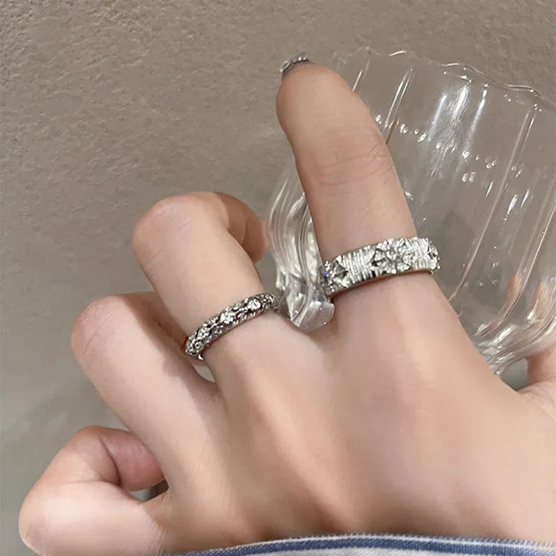 Shiny Metal Open Ring for Men  - огляд і ціна Men Accessories Drawing
