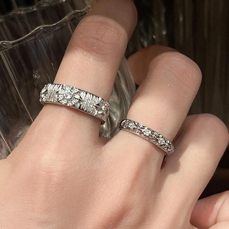Shiny Metal Open Ring for Men  - огляд і ціна Men Accessories Drawing