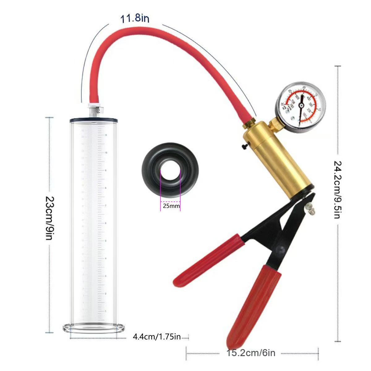 Male Penis Vacuum Pump Enlarge - огляд і ціна Men Accessories Combo Set