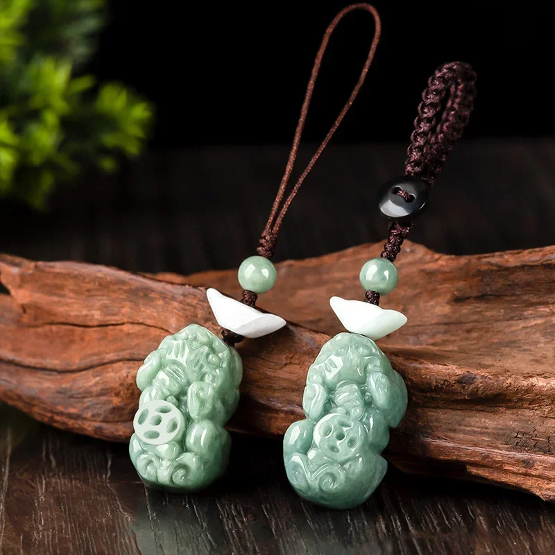 Burmese Emerald Pixiu Yuanbao  - огляд і ціна Men Accessories Chain