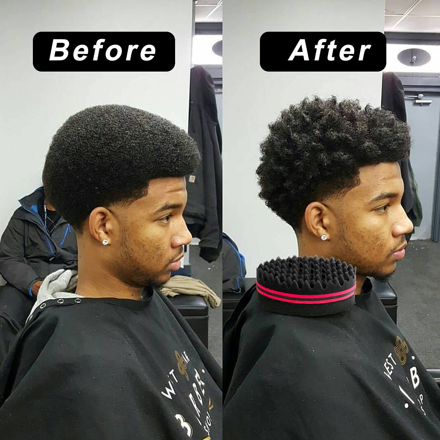 Professional Set Afro Hair Car - огляд і ціна Men Accessories Combo Set