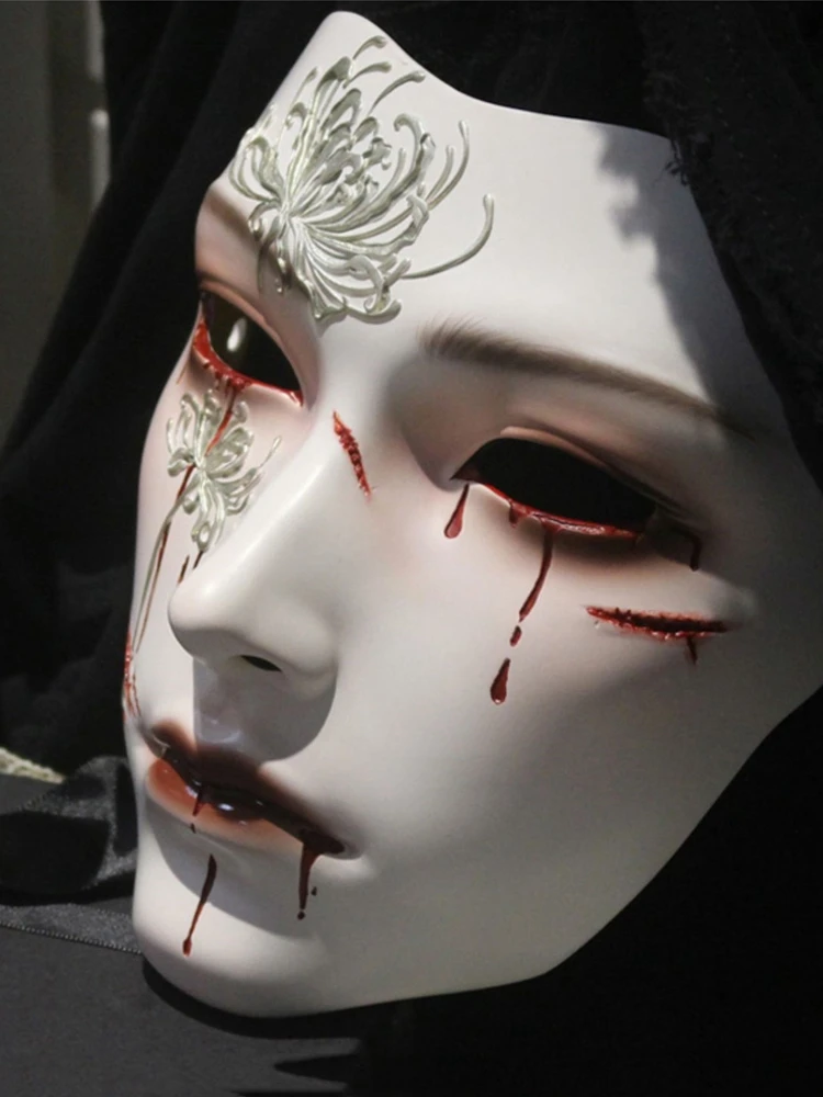 Mask Retro Hand Drawing Fashio - огляд і ціна Men Accessories Drawing