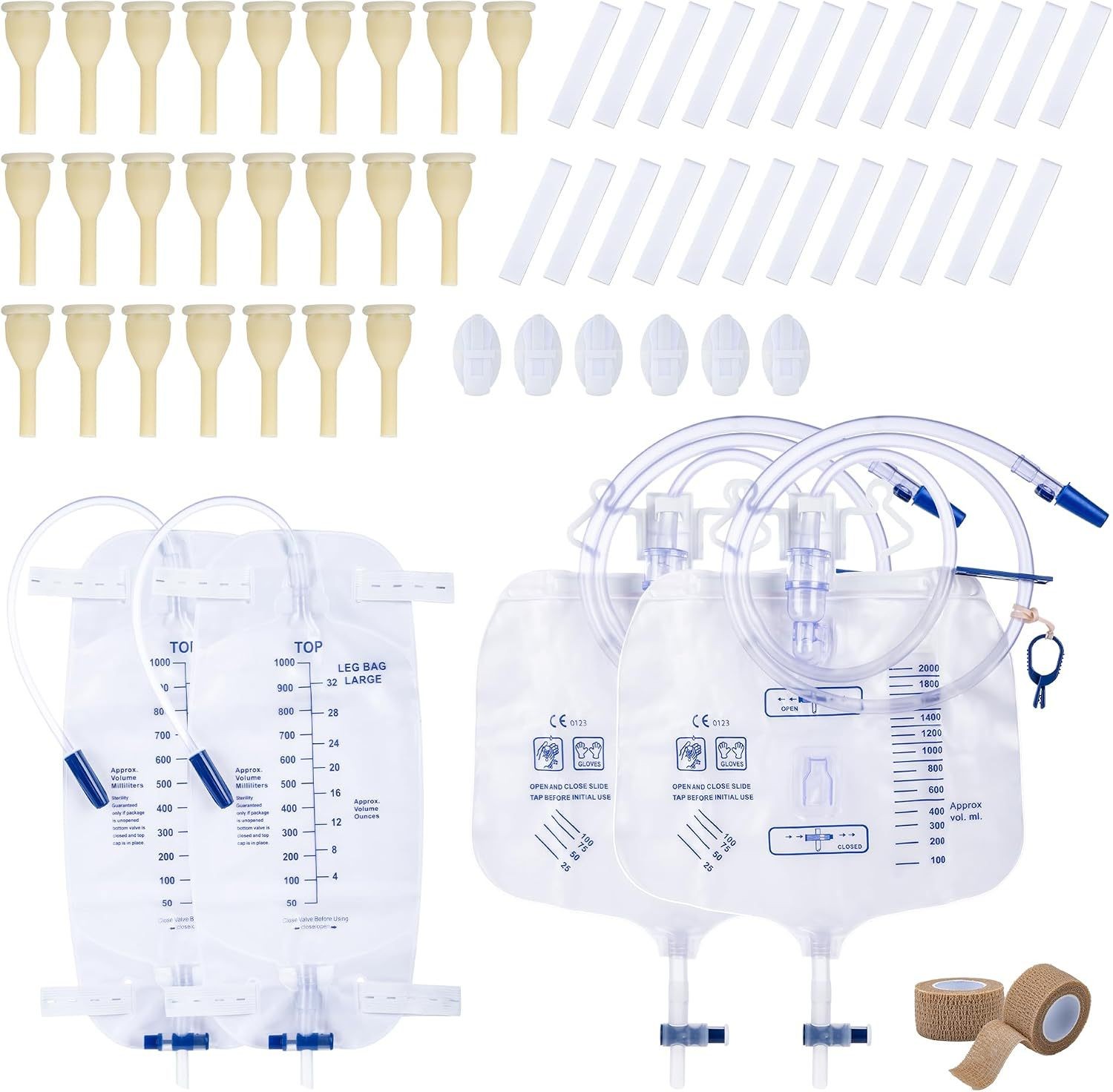 34-piece male external condom  - огляд і ціна Men Accessories Combo Set
