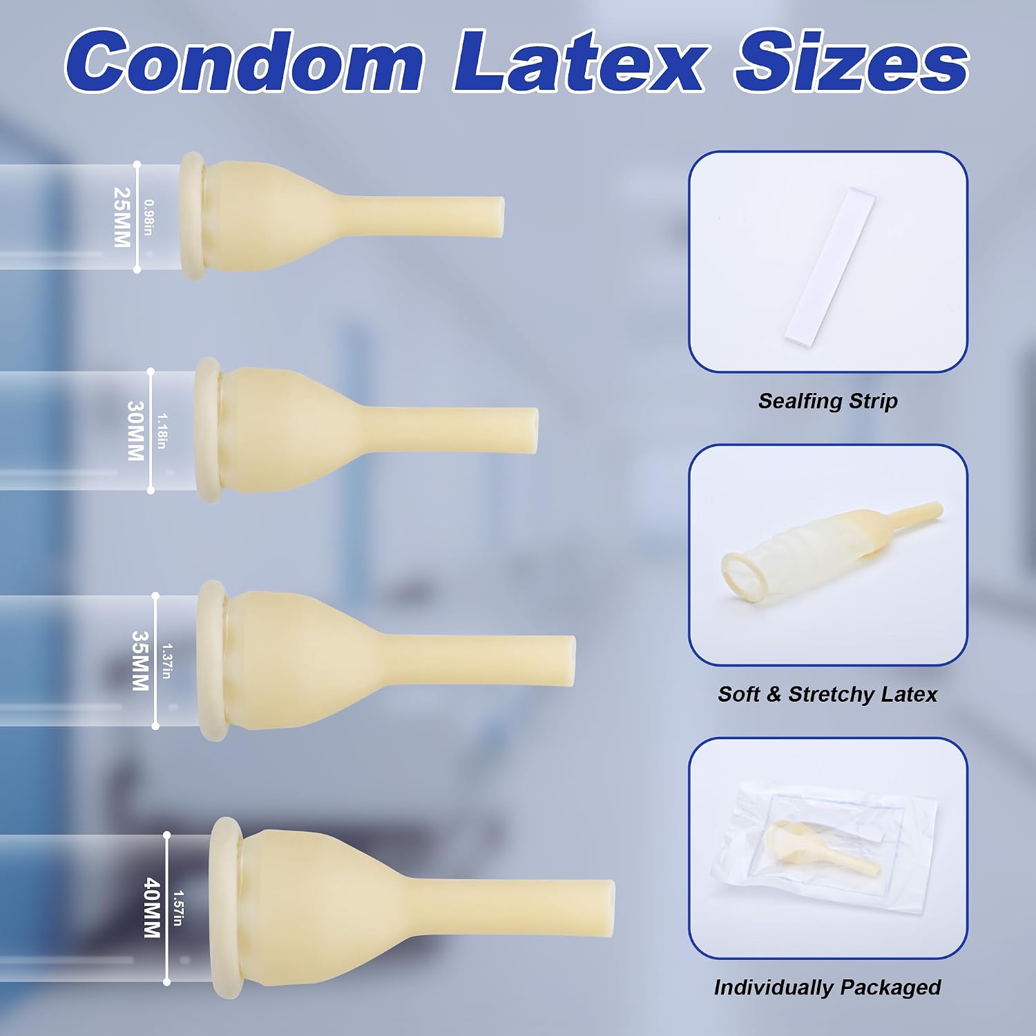 34-piece male external condom  - огляд і ціна Men Accessories Combo Set