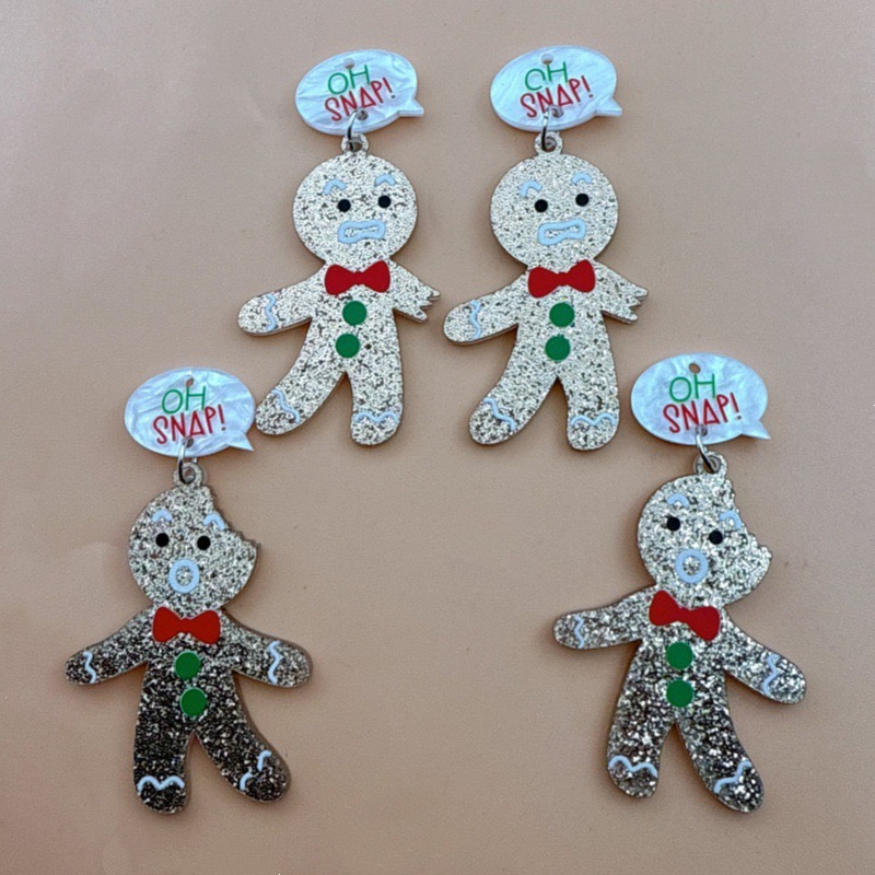 10pcs Cute Christmas Gingerbre - огляд і ціна Men Accessories Pendant