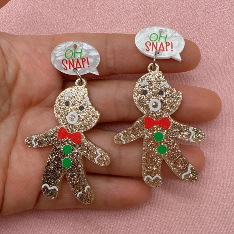 10pcs Cute Christmas Gingerbre - огляд і ціна Men Accessories Pendant