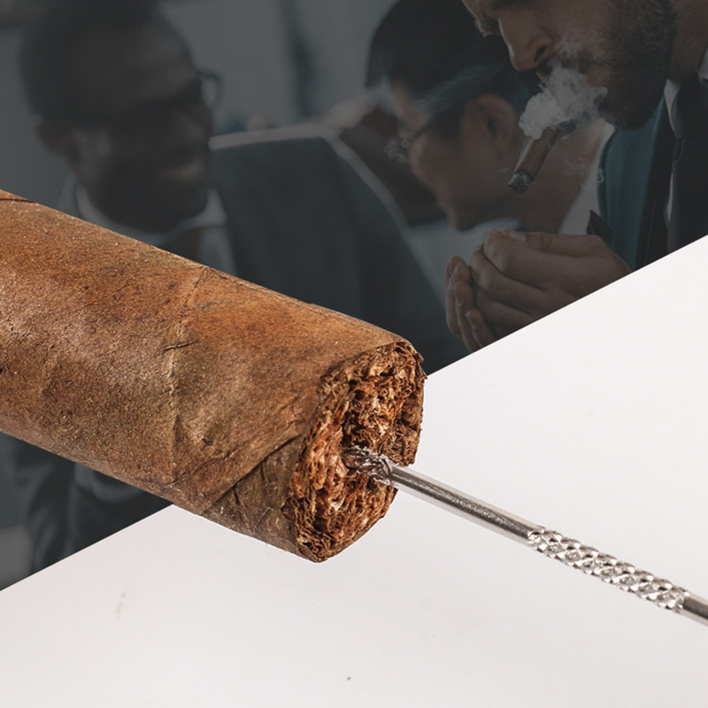 Premium Stainless Steel Cigar  - огляд і ціна Men Accessories Drawing