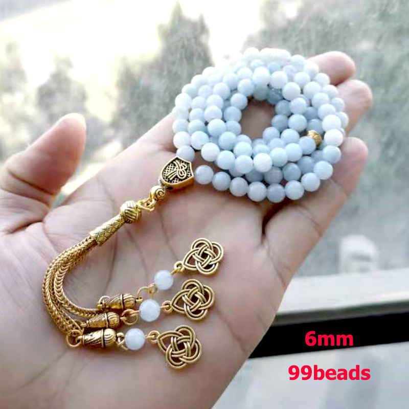 Tasbih Natural Aquamarines Sto - огляд і ціна Men Accessories Hk
