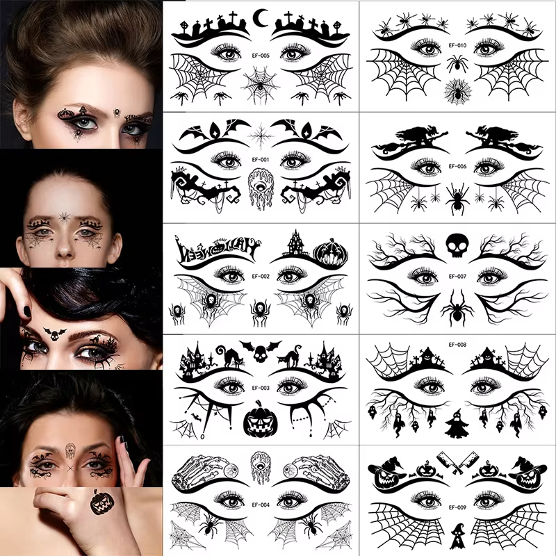 10pcs/Set Realistic Spider Web - огляд і ціна Men Accessories Combo Set