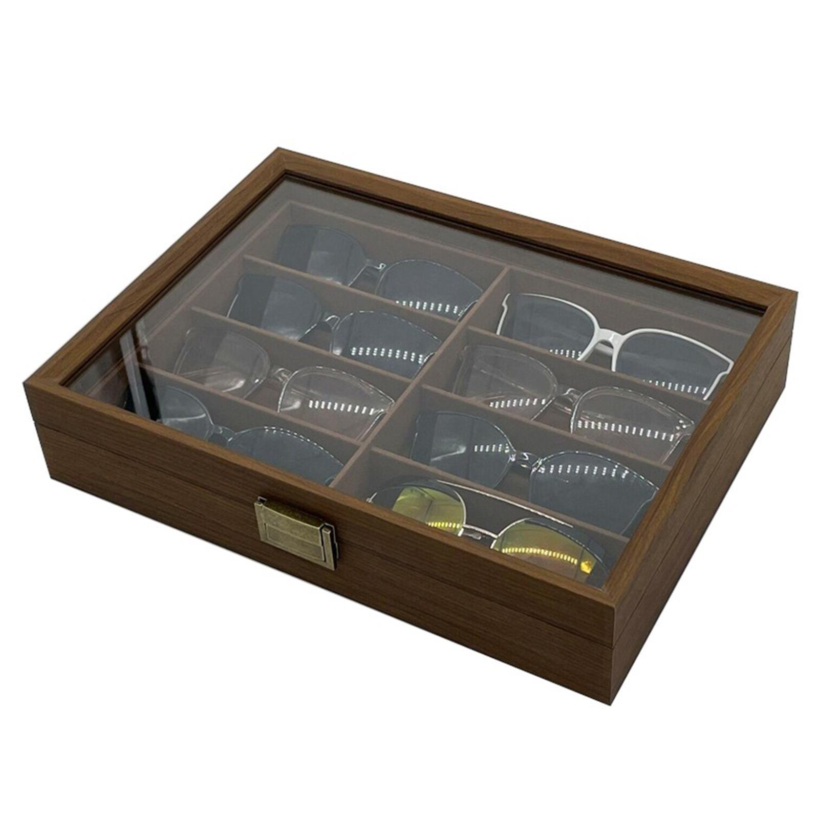 Wooden Sunglasses Organizer Bo - огляд і ціна Men Accessories Drawing