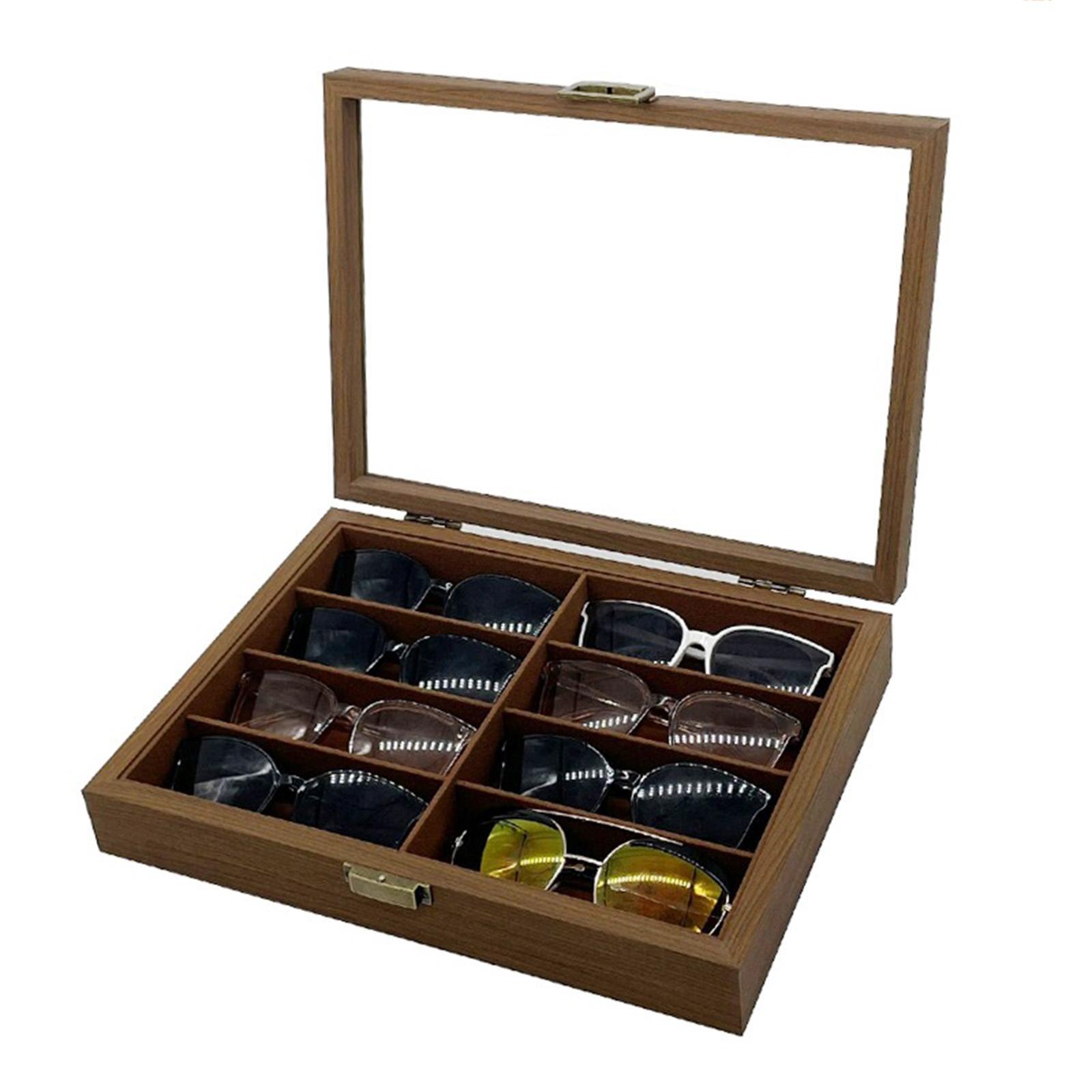 Wooden Sunglasses Organizer Bo - огляд і ціна Men Accessories Drawing