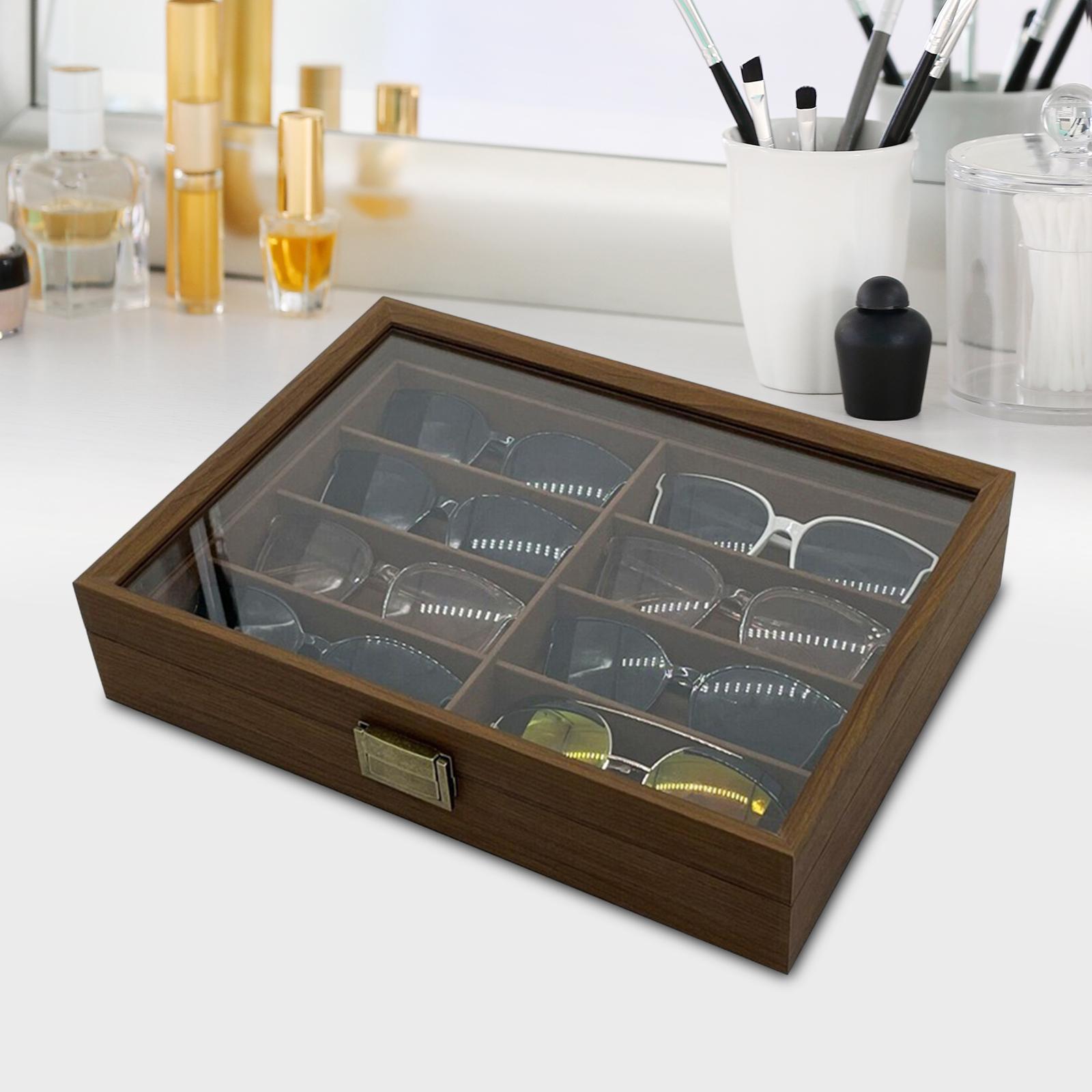Wooden Sunglasses Organizer Bo - огляд і ціна Men Accessories Drawing