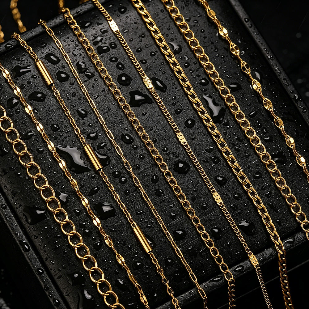 2meter Stainless Steel Lips NK - огляд і ціна Men Accessories Chain