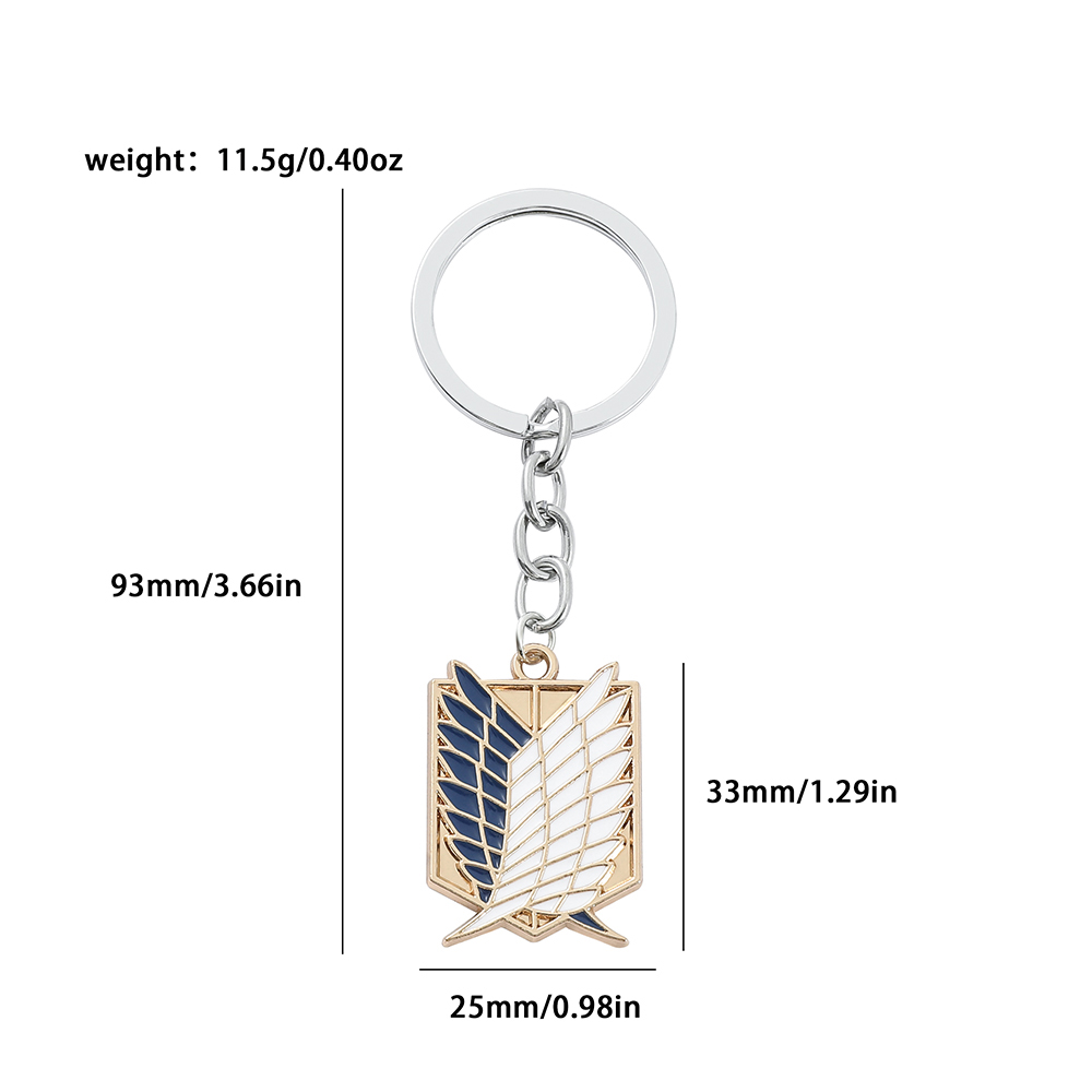 Anime Attack on Titan Enamel B - огляд і ціна Men Accessories Pendant