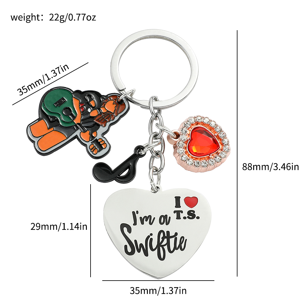 Taylor Keychain Fans Collect S - огляд і ціна Men Accessories Pendant