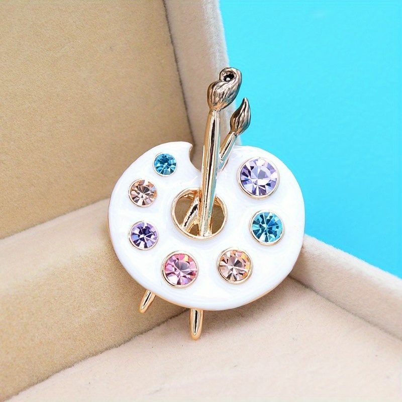 Draw Palette Brooch Creative R - огляд і ціна Men Accessories Drawing