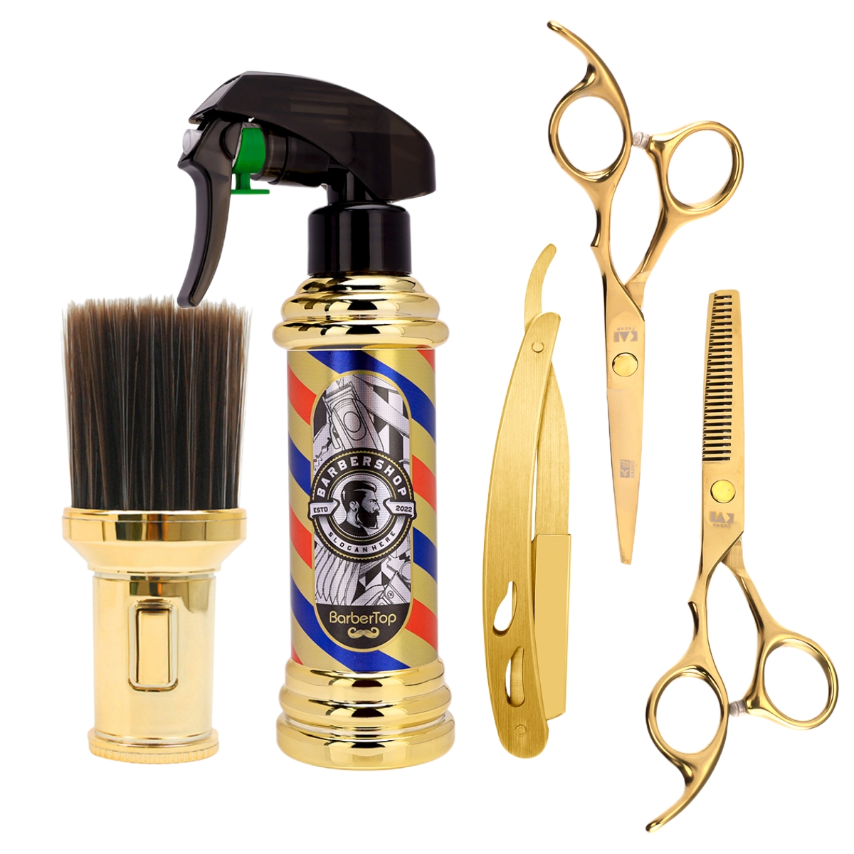 5PCS Hairdressing Styling Tool - огляд і ціна Men Accessories Combo Set