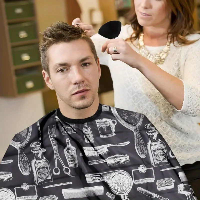 Professional Barber Cape Set W - огляд і ціна Men Accessories Combo Set