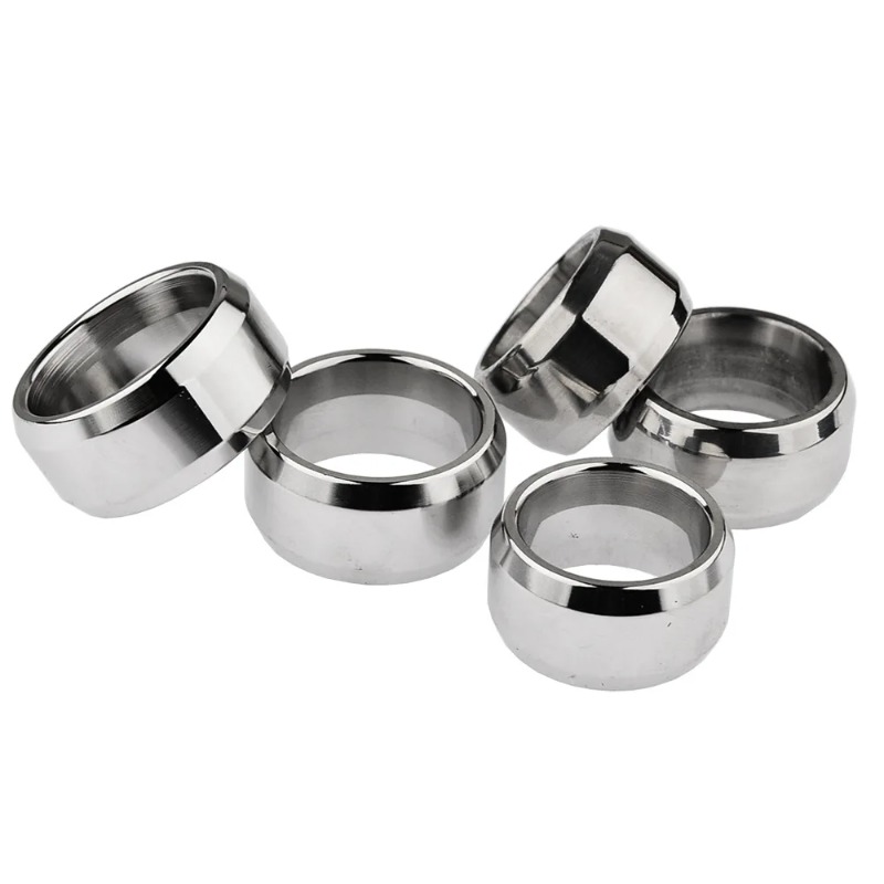 10 Sizes Stainless Steel Rings - огляд і ціна Men Accessories Combo Set