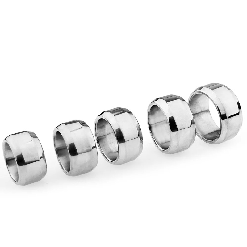 10 Sizes Stainless Steel Rings - огляд і ціна Men Accessories Combo Set