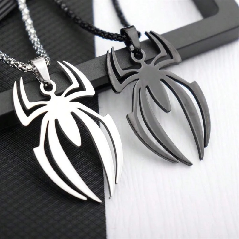 Gothic Spider Shape Necklace S - огляд і ціна Men Accessories Chain