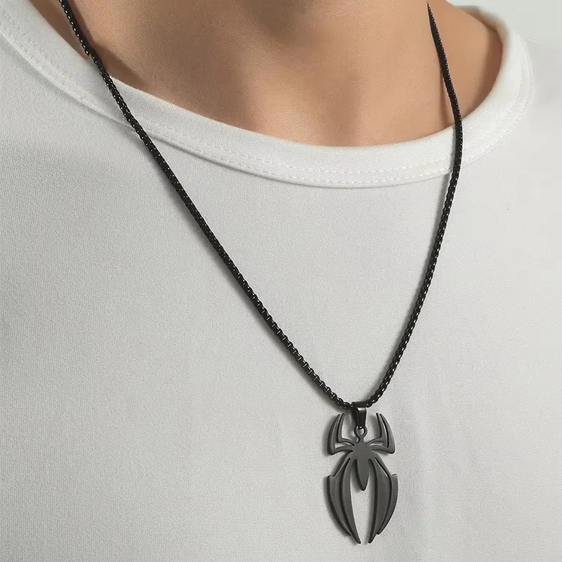 Gothic Spider Shape Necklace S - огляд і ціна Men Accessories Chain