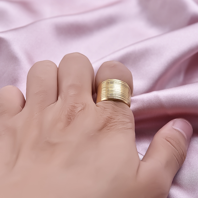 Korea Fashion Wide Ring Open S - огляд і ціна Men Accessories Drawing