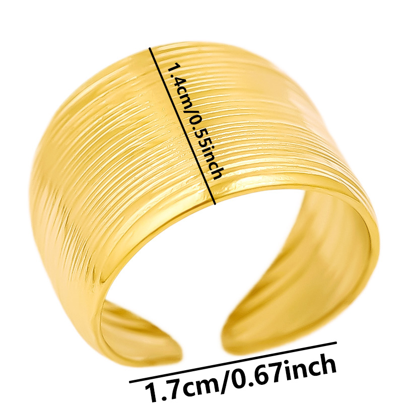 Korea Fashion Wide Ring Open S - огляд і ціна Men Accessories Drawing